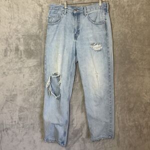 Levi's SilverTab Jeans 32x32 (32x29) Loose Baggy Grunge Y2K Destroyed Distressed
